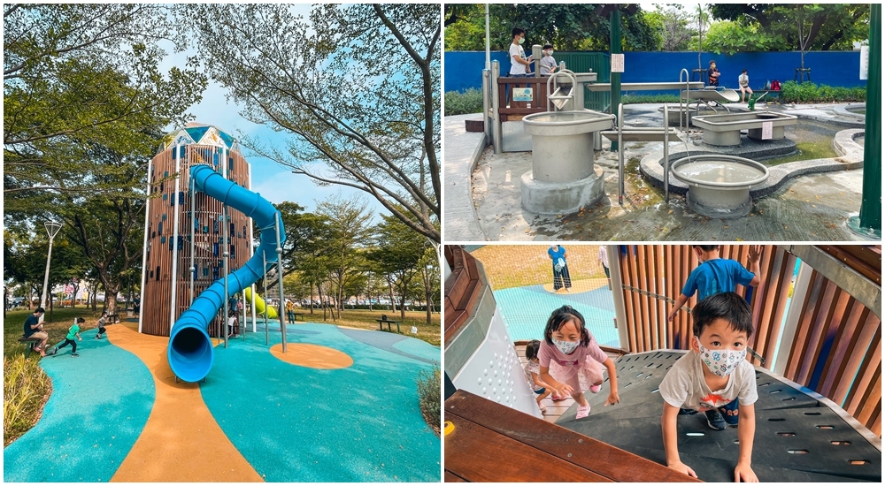 大鮪魚航海樂園，屏東東港兒童公園，超強大高塔溜滑梯