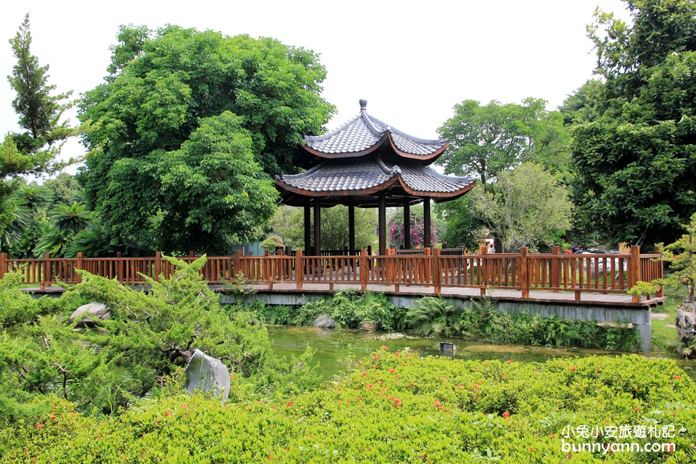 彰化景點 | 走進世界級東方綠色林園！溪洲秘境萬景藝苑，華麗日式建築一秒飛日本～