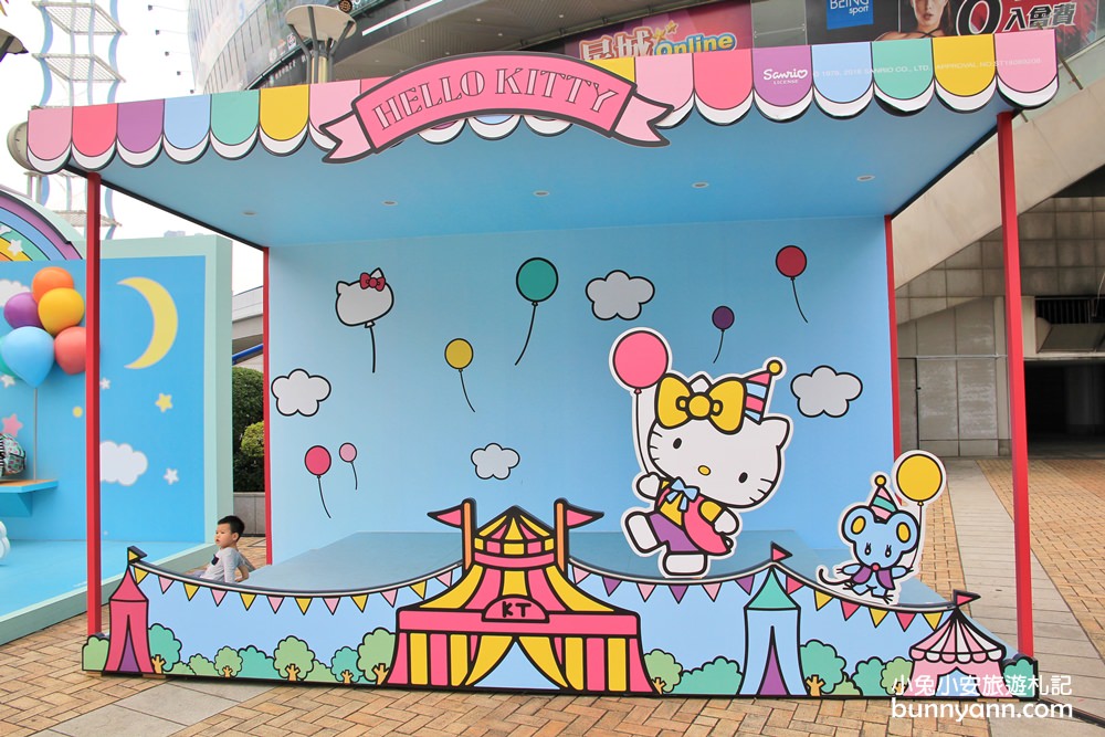 高雄新景點》漢神巨蛋凱蒂貓，Hello Kitty幸福夢想嘉年華，萌貓樂園免費打卡趣～