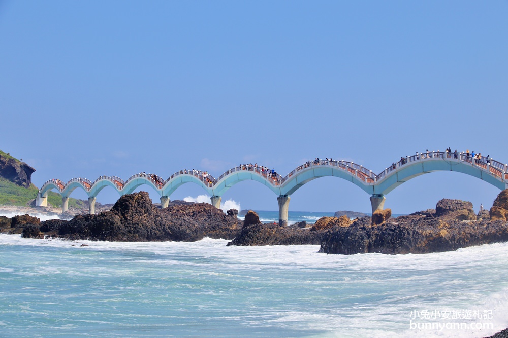 2023台東三仙台最美跨海八拱橋，蔚藍海岸美如仙境(跨海橋暫不開放)