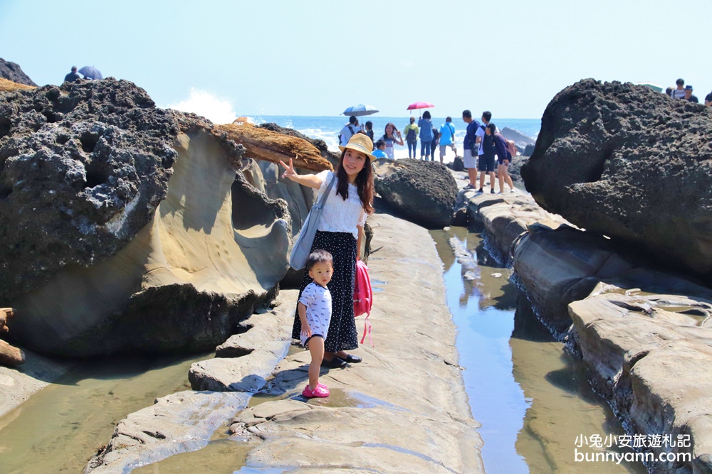 台東海線景點》加路蘭遊憩區，蘇打藍海洋與小野柳奇岩王國