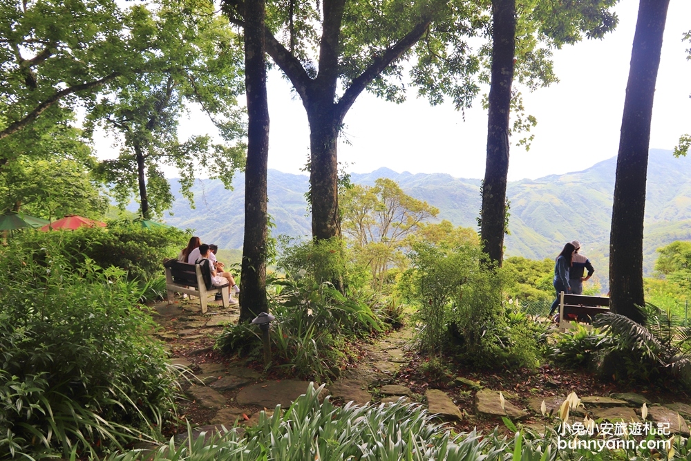 新竹景點》6號花園，超美室外桃花源，尖石深山祕密花園