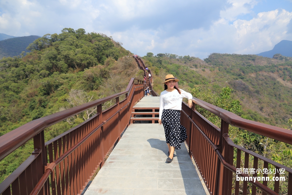 高雄茂林多納高吊橋，必訪小長城木棧步道欣賞河谷風貌