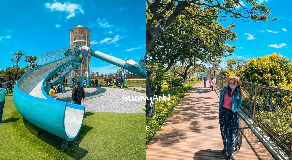 桃園「水之丘主題公園」好玩飼料桶溜滑梯，環境、停車、順遊景點一次打包。