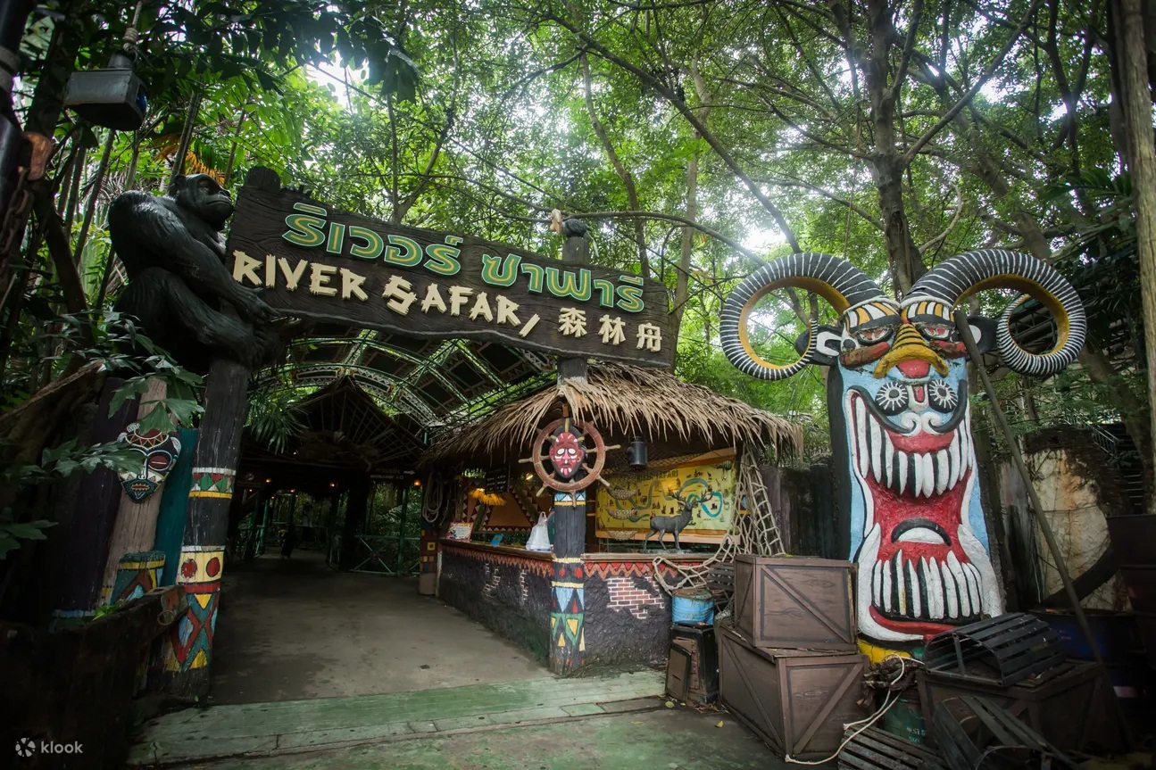 曼谷野生動物園Safari World一日遊地圖和門票優惠，園區也太好玩了。