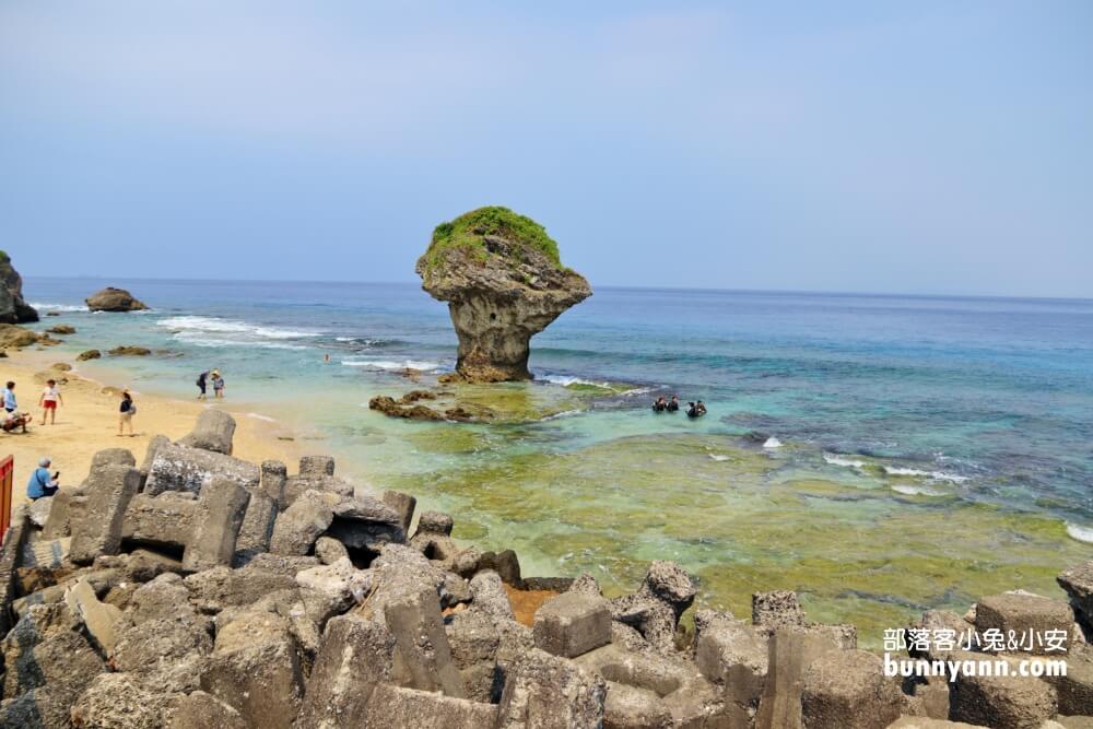 小琉球花瓶岩，超美透明海水，浮潛看海龜最佳地點