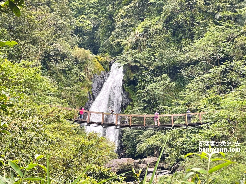 宜蘭新寮瀑布步道，最新環境介紹，第一層瀑布攻略