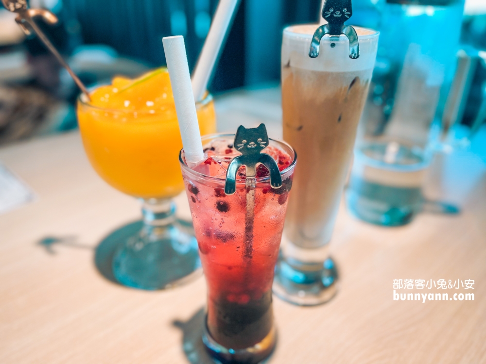 桃園龍潭夜景咖啡推薦「貓禾咖啡」食物好吃無雷