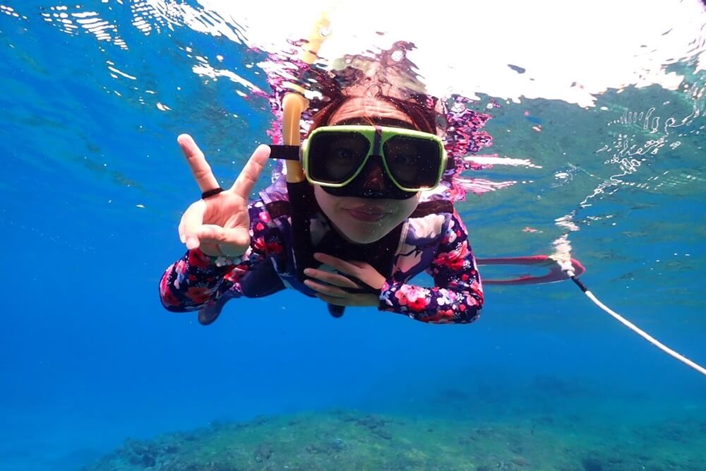 小琉球花瓶岩，超美透明海水，浮潛看海龜最佳地點!!
