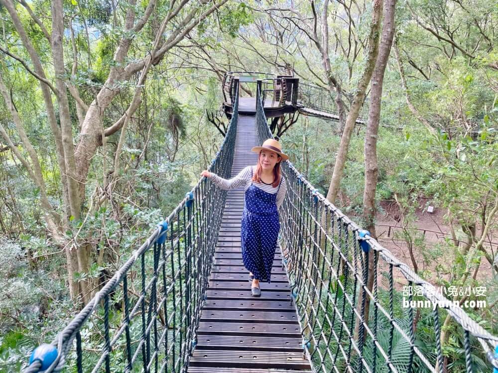 巴陵古道生態園區｜免費暢遊四座生態館，森林吊橋好有趣