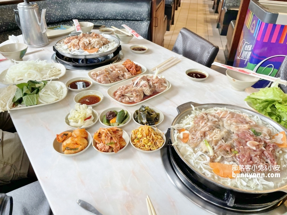 小巨蛋美食韓江烤肉，牛小排吃到飽，韓式小菜隨你夾