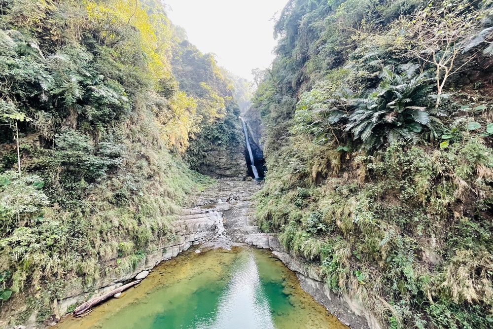南投竹山瑞龍瀑布觀光園區，一小時輕鬆漫遊森林賞飛瀑