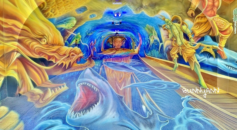 宜蘭走進海洋王國，祝大漁物產文創館，夢幻3D擬真海底隧道 @小兔小安*旅遊札記