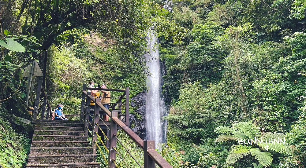 宜蘭私房景點舊寮瀑布，來回一小時的中山步道賞瀑行程